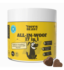 All-In-Woof 17 in 1 – komplex vitamínov, probiotík a živín pre psov – 60 ks – Therabeast All-In-Woof 17 in 1 – komplex vitamínov, probiotík a živín pre psov – 60 ks – Therabeast