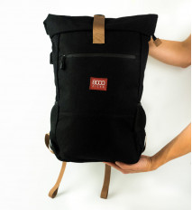Konopný batoh – Everyday Backpack - Čierna -  8000kicks