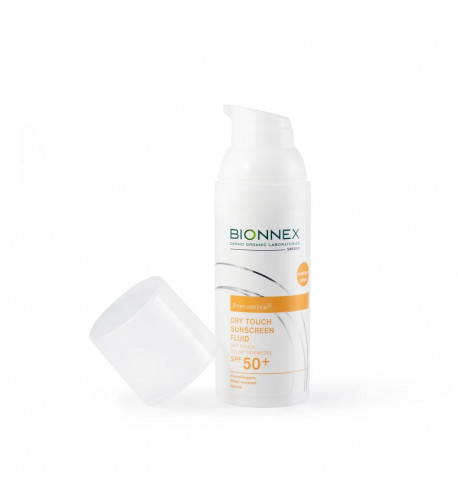Ochranný krém na opaľovanie Suchý dotyk SPF 50+, 50 ml - Bionnex