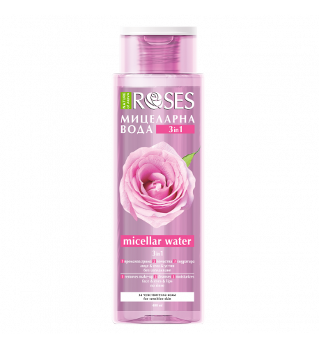 HYDRA PLUS micelárna voda 3v1 pre citlivú pokožku 400 ml - NATURE OF AGIVA