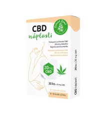 CBD náplasti - 30 kusov - Zelená Země