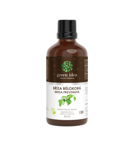 Breza previsnutá tinktúra – kvapky 50 ml – Green idea