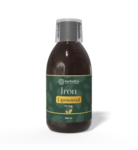 Lipozomálne Železo Chelát 14mg - 200 ml