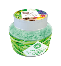 Cukrový peeling s citrónovou trávou 200 g – Green idea Cukrový peeling s citrónovou trávou 200 g – Green idea