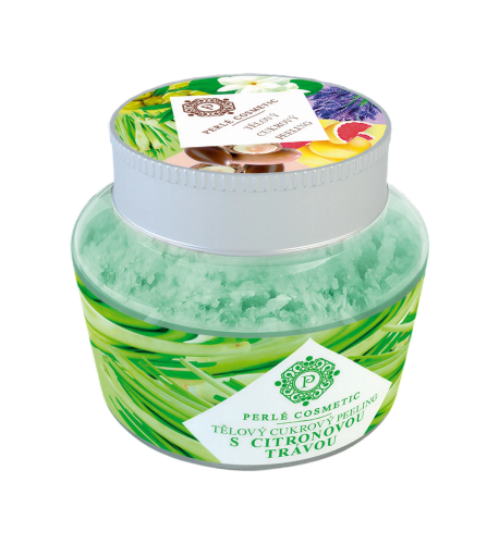 Cukrový peeling s citrónovou trávou 200 g – Green idea