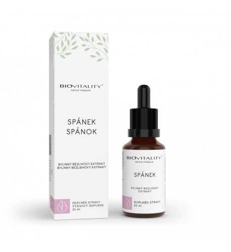 Spánok – bezliehová tinktúra 25 ml – Green idea