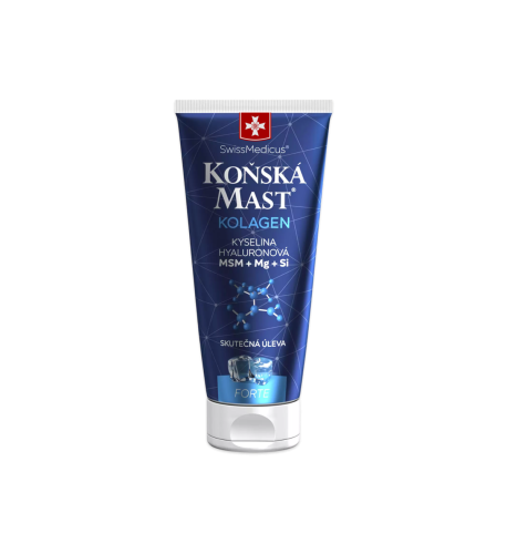 Konská masť s kolagénom forte chladivá 200 ml – Green idea