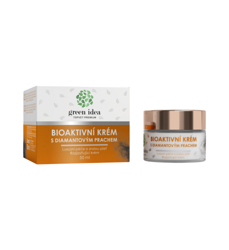 Bioaktívny krém s diamantovým prachom – 50 ml – Green idea Bioaktívny krém s diamantovým prachom – 50 ml – Green idea