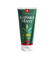Konská masť s CBD hrejivá 200 ml – SwissMedicus
