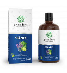 Spánok - bezliehová tinktúra 100 ml - Green idea