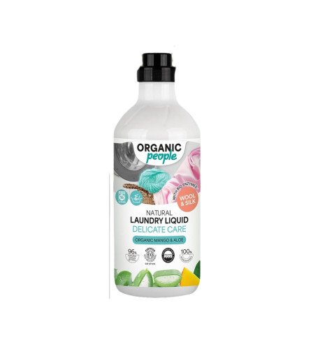 Prírodný prací gél na jemné prádlo - 1000 ml - Organic People Prírodný prací gél na jemné prádlo - 1000 ml - Organic People