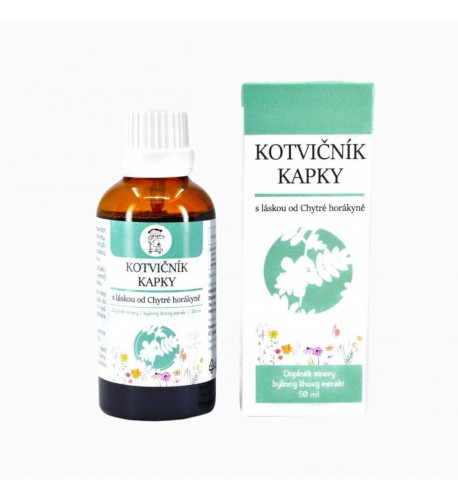 Kotvičníkové kvapky - Bylinářství u Chytré Horákyně - 50 ml