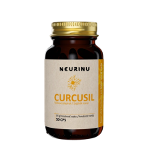 NEURINU Curcusil pre myseľ v harmónii, telo bez zápalov - 50 kapsúl NEURINU Curcusil pre myseľ v harmónii, telo bez zápalov - 50 kapsúl