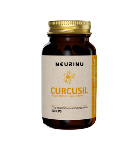 NEURINU Curcusil pre myseľ v harmónii, telo bez zápalov - 50 kapsúl