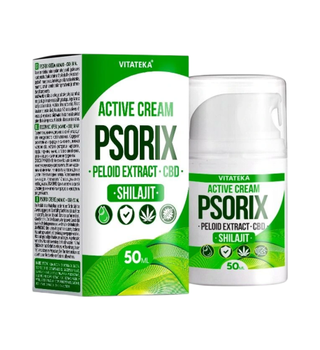 PSORIX aktívny krém (CBD + Mumio) – 50 ml – Vitateka PSORIX aktívny krém (CBD + Mumio) – 50 ml – Vitateka
