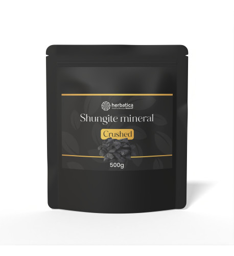 Minerál šungit drť - prírodný filter vody 500g