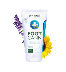 FOOTCANN BIO krém na nohy s ureou - 75 ml - Annabis FOOTCANN BIO krém na nohy s ureou - 75 ml - Annabis