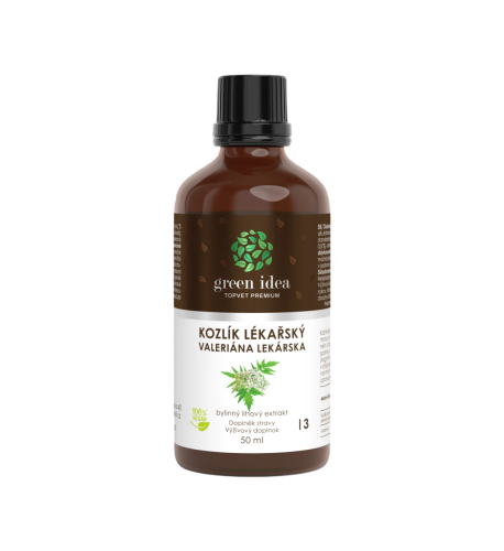 Kvapky z valeriány lekárskej 50 ml - Green idea