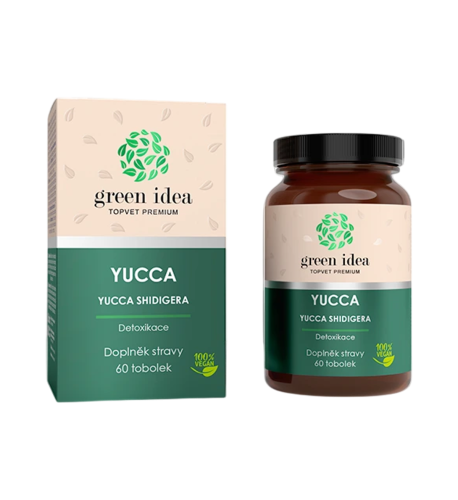 Yucca – bylinný extrakt – 60 kapsúl – Green idea