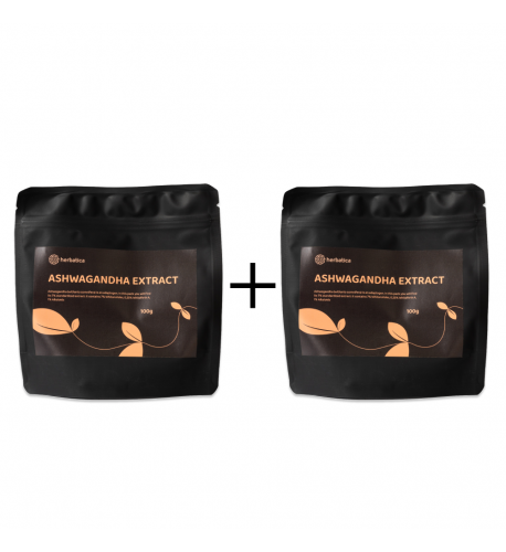 Zvýhodnený set: 2 x Ashwagandha prášok z koreňa, 7% extrakt - 100 g -