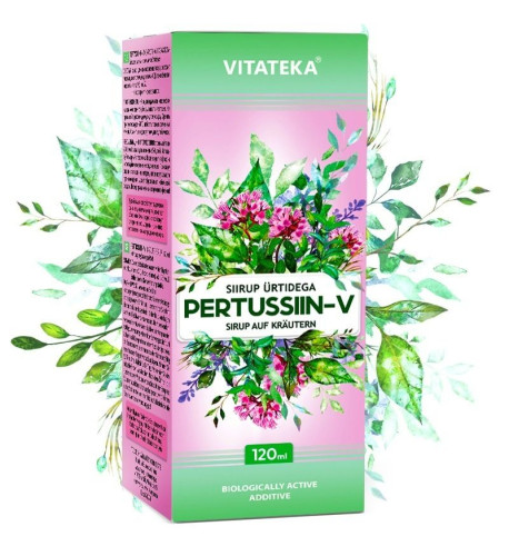 Pertussin – bylinný sirup – 120 ml – Vitateka