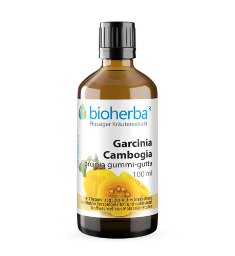 Garcinia Cambogia - tinktúra kvapky - 100 ml - Bioherba