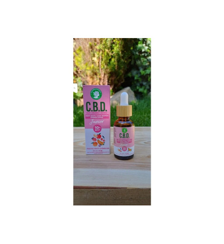 Konopné kvapky s BCP Junior - 30 ml - Zelená Země
