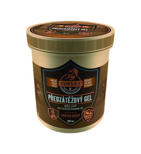 Predzáťažový gél hrejivý pre kone - 500 ml - Green idea