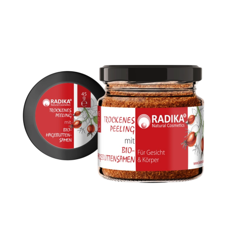Suchý peeling s BIO šípkovými semienkami - 45 g - Bioherba