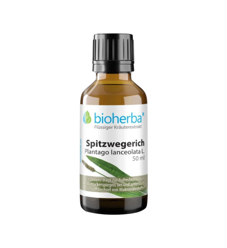 Skorocel kopijovitý - tinktúra kvapky - 50 ml - Bioherba Skorocel kopijovitý - tinktúra kvapky - 50 ml - Bioherba
