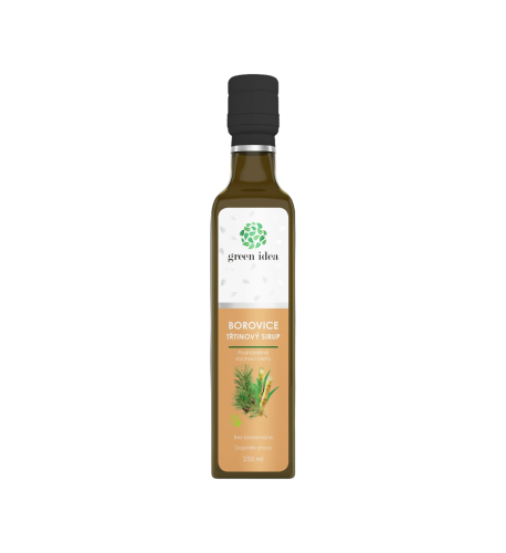 Borovicový sirup - trstinový 250 ml - Green idea