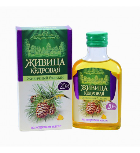 Cédrová živica - balzam 20% - Specialist - 100ml