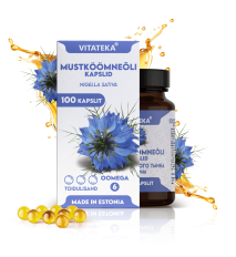 Olej z čiernej rasce – 100 kapsúl – Vitateka