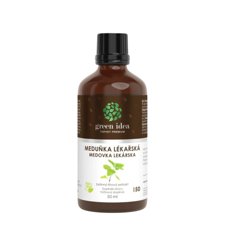 Medovka lekárska tinktúra – kvapky 50 ml – Green idea