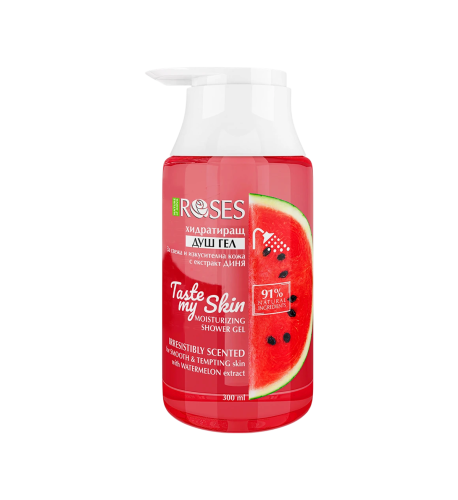 TASTE MY SKIN hydratačný prírodný sprchový gél s extraktom z melóna 300 ml - NATURE OF AGIVA TASTE MY SKIN hydratačný prírodný sprchový gél s extraktom z melóna 300 ml - NATURE OF AGIVA