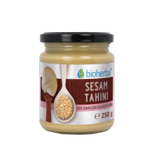 100 % sezamové tahini z mletého lúpaného sezamu – 250 g – Bioherba 100 % sezamové tahini z mletého lúpaného sezamu – 250 g – Bioherba