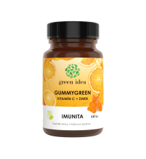 Gummygreen - Vitamín C + zinok 60 ks - Green idea Gummygreen - Vitamín C + zinok 60 ks - Green idea