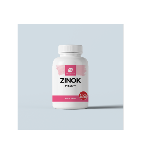 Zinok pre ženy - 110 tabliet - Dr. Fleming