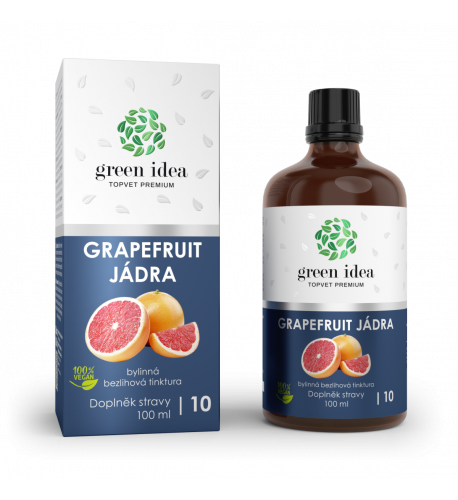 Grapefruitové jadierka - bezliehová tinktúra 100 ml - Green idea