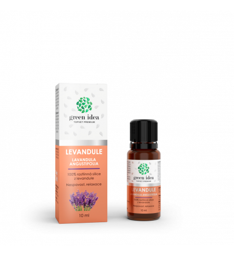 Levanduľa – 100 % éterický olej 10 ml – Green idea