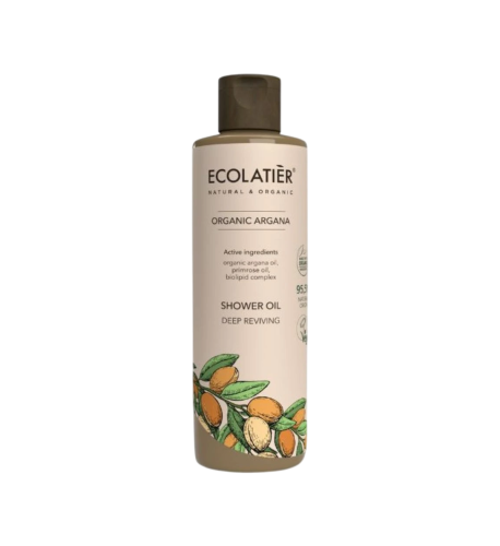 Sprchový olej Deep Reviving Organic Argana - 250 ml - Ecolatier