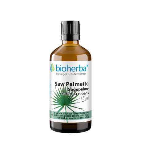 Serenoa plazivá kvapky – tinktúra – 50 ml – Bioherba Serenoa plazivá kvapky – tinktúra – 50 ml – Bioherba