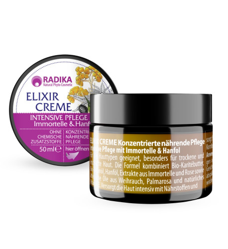 Intenzívny regeneračný krém s olejom z immortelle a konopným olejom - 50 ml - Bioherba Intenzívny regeneračný krém s olejom z immortelle a konopným olejom - 50 ml - Bioherba