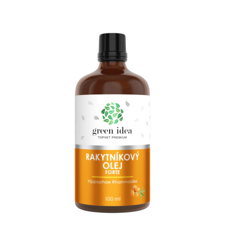 Rakytníkový bylinný olej forte 100 ml - Green idea