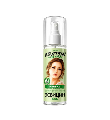 Bylinné tonikum v spreji na podporu rastu vlasov Esvitsin - 100 ml - Vitateka