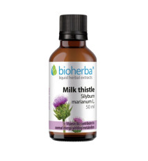 Pestrec mariánsky (Silybum marianum) kvapky – tinktúra – 50 ml – Bioherba Pestrec mariánsky (Silybum marianum) kvapky – tinktúra – 50 ml – Bioherba