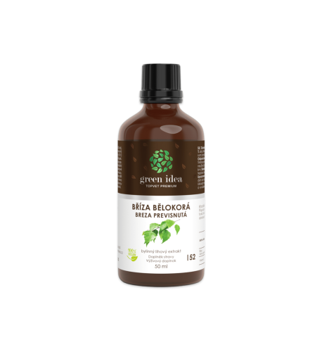 Breza previsnutá tinktúra – kvapky 50 ml – Green idea