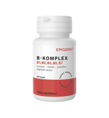 B-KOMPLEX B1, B2, B3, B5, B7 - 60 kapsúl - Epigemic® B-KOMPLEX B1, B2, B3, B5, B7 - 60 kapsúl - Epigemic®