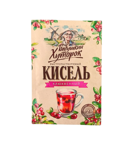 Brusnicový kisiel v prášku (brusnica obyčajná) - 30 g - Hutorok