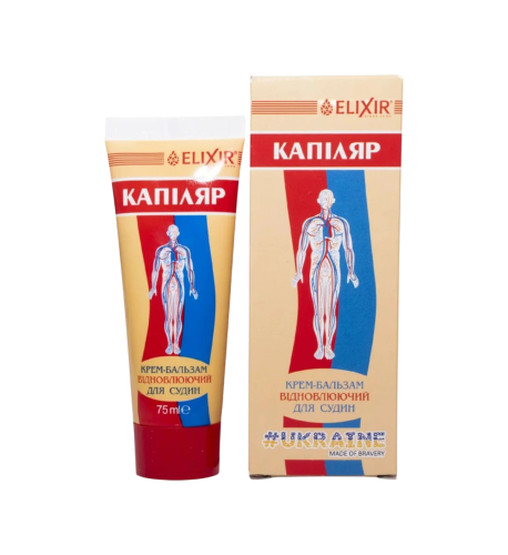 Kapilár regeneračný krém-balzam - 75 ml - Elixir